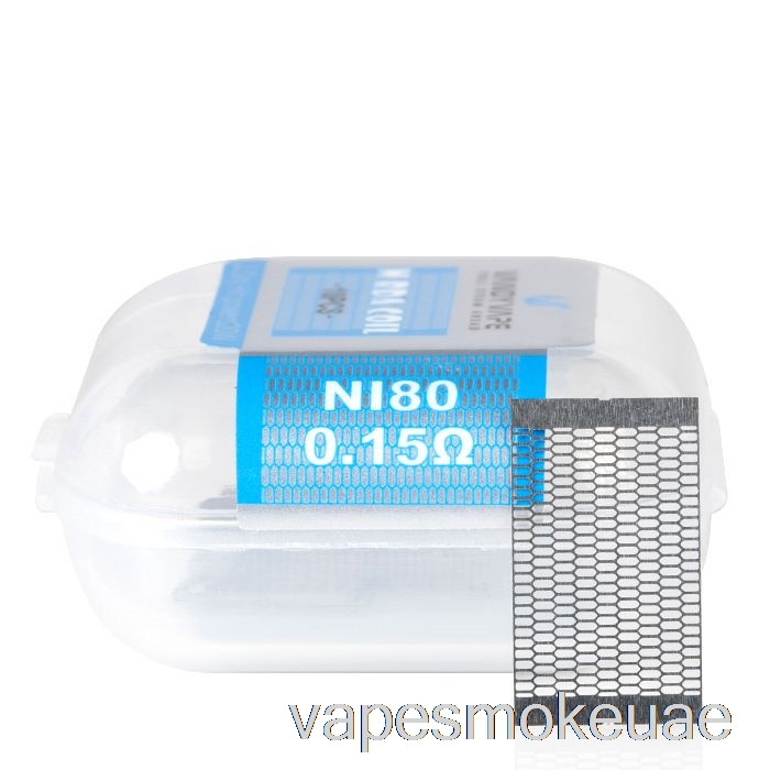 فيب الإمارات العربية المتحدة فاندي فيب إم لفائف شبكية (10 ورقات) ملف M V2 Rda - 0.15 أوم Ni80 (10 قطع)